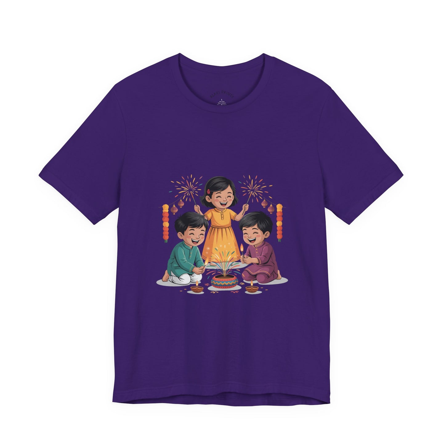 Diwali Festival T-Shirt, Festival of Lights Tee, Festive Wear Gift for Family & Friends