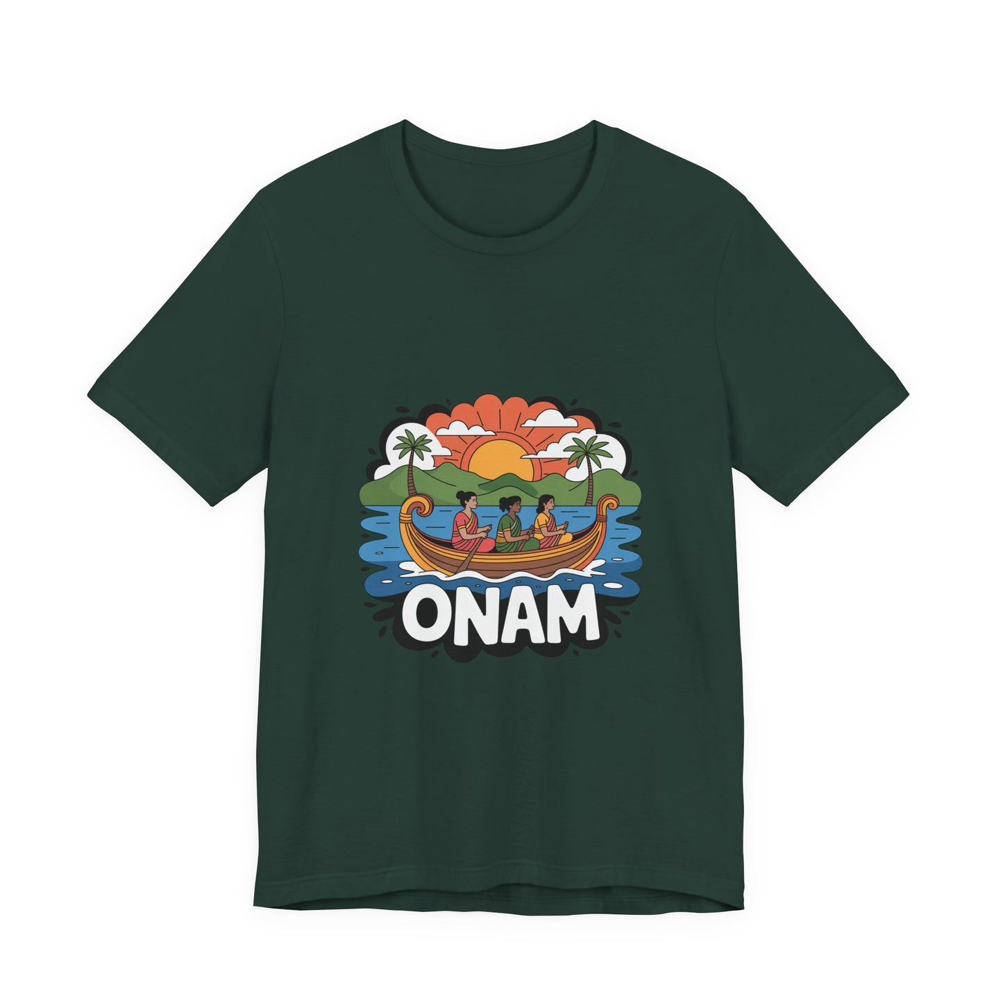 Onam Festival T-Shirt, Gift for Kerala Festival, Celebrate Onam in Style, Traditional Tee