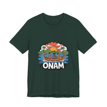 Onam Festival T-Shirt, Gift for Kerala Festival, Celebrate Onam in Style, Traditional Tee