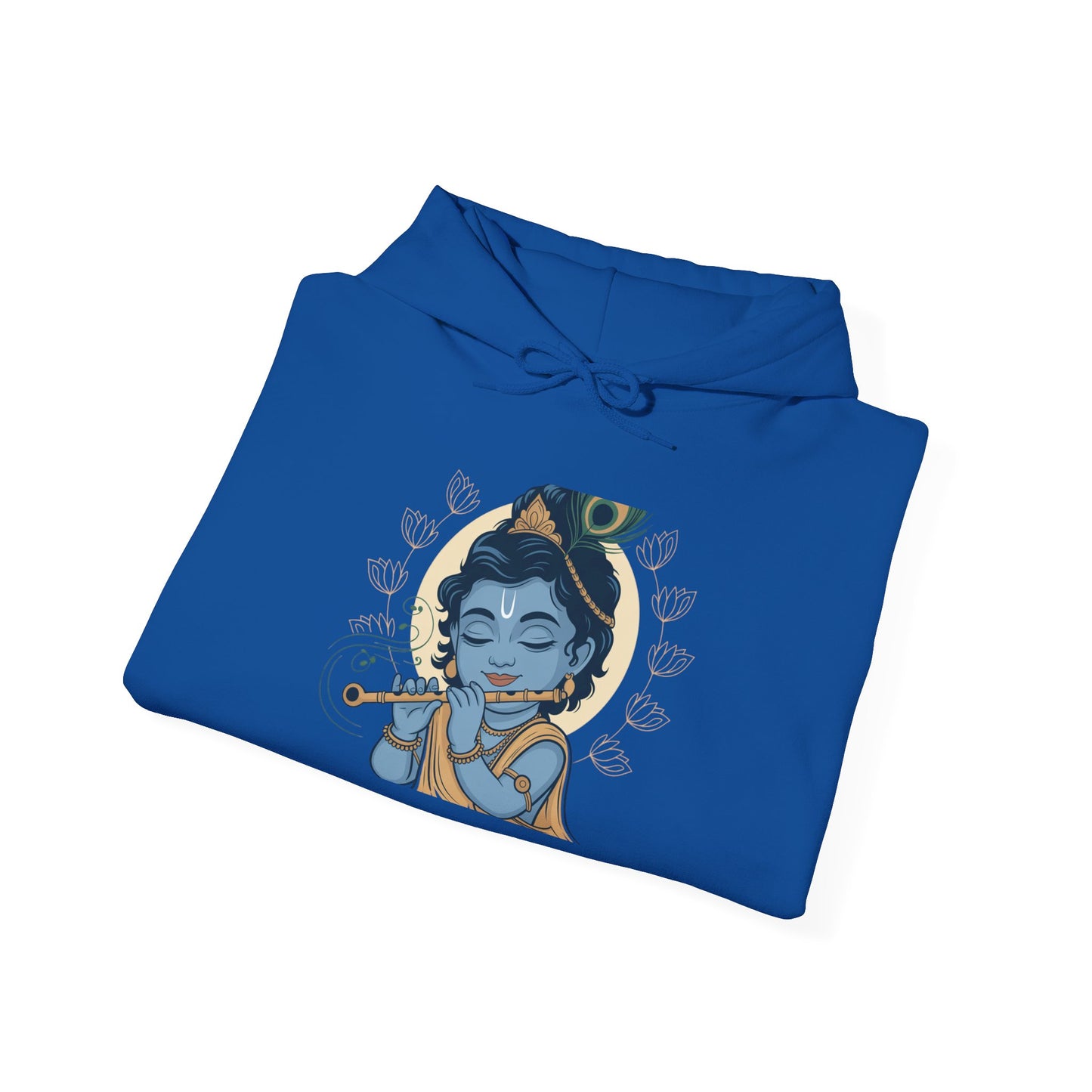 Krishna Janmashtami Hoodie, Lord Krishna Hoodie, Devotional Hoodie, Festive Celebration Wear