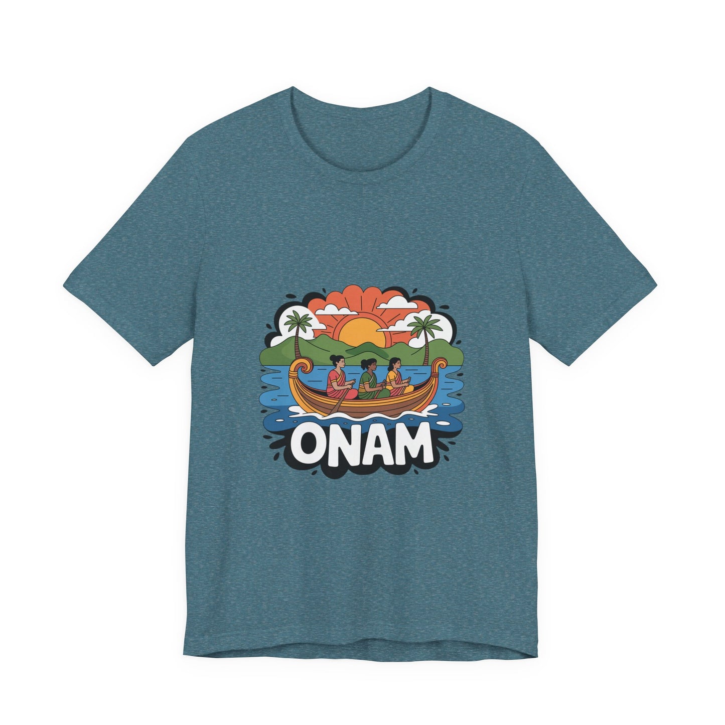 Onam Festival T-Shirt, Gift for Kerala Festival, Celebrate Onam in Style, Traditional Tee