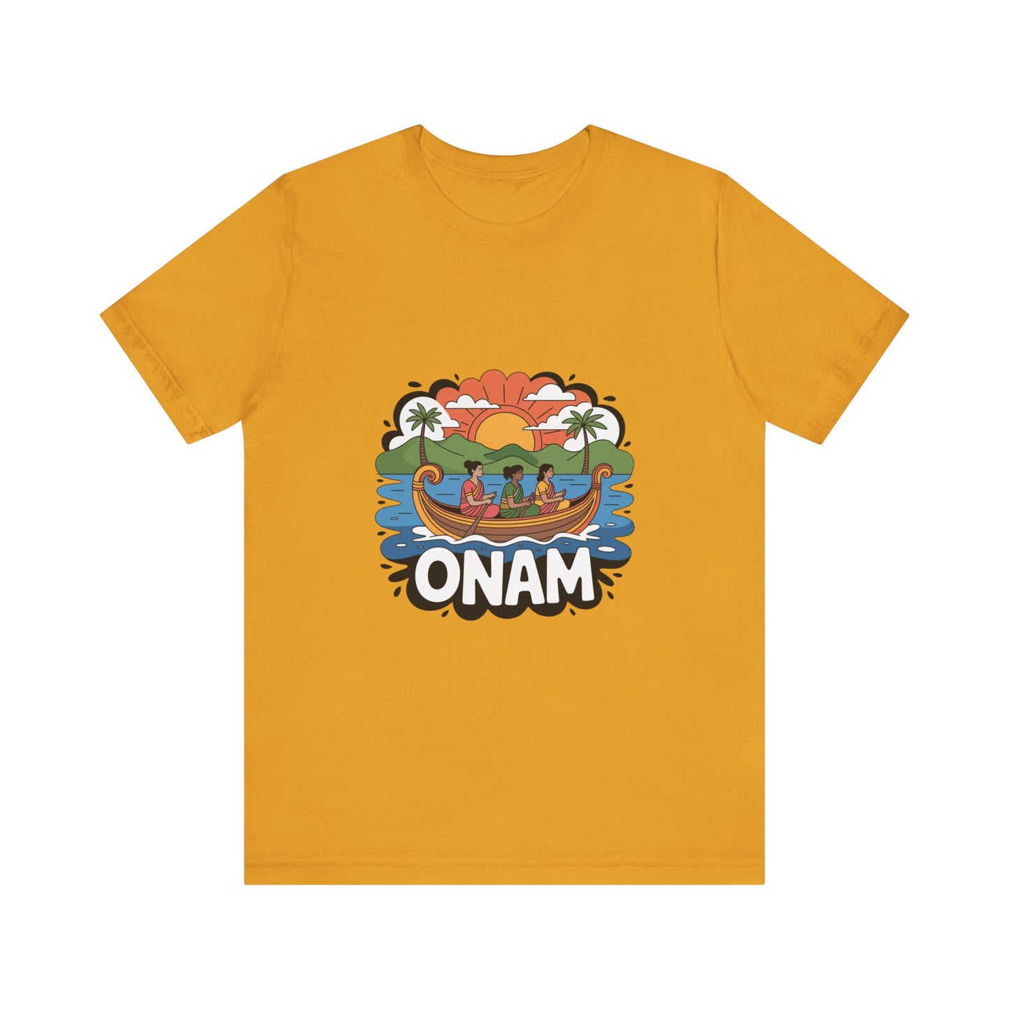 Onam Festival T-Shirt, Gift for Kerala Festival, Celebrate Onam in Style, Traditional Tee
