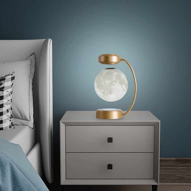Wireless Levitating 3D LED Moon Night Light