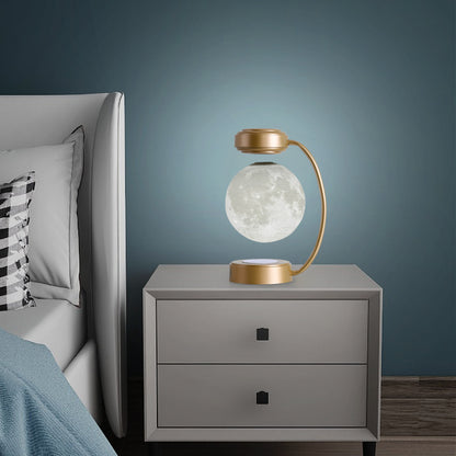 Wireless Levitating 3D LED Moon Night Light