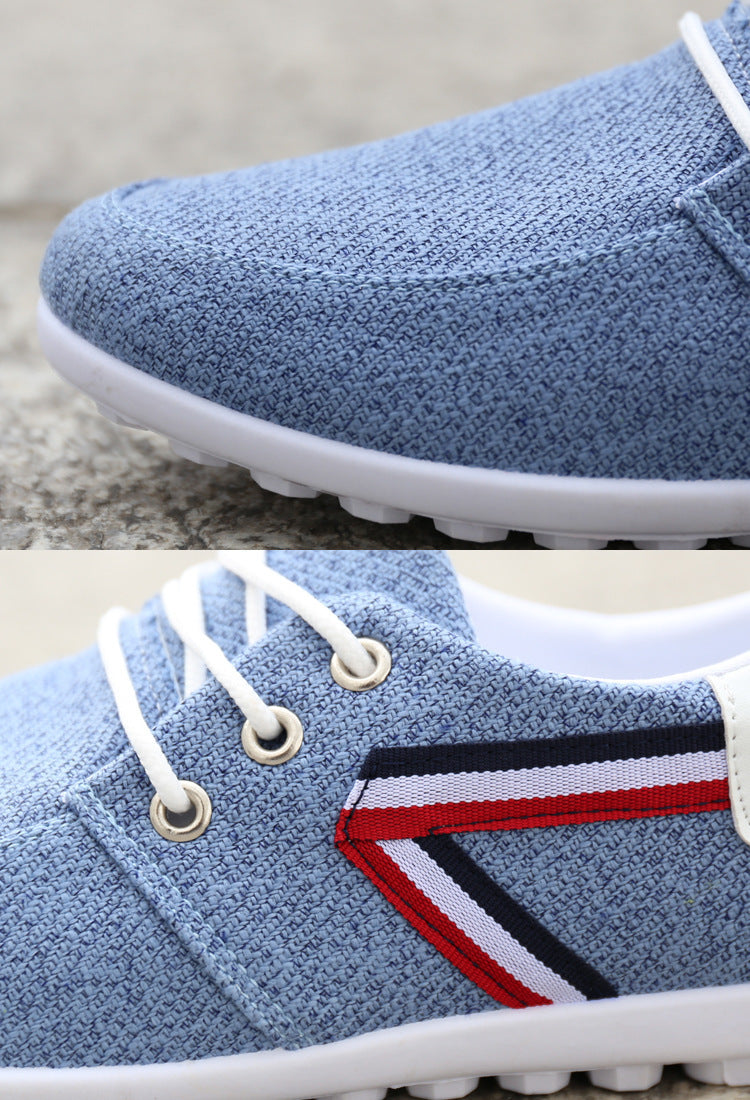 Men's Soft-Soled Canvas Sports And Leisure Shoes