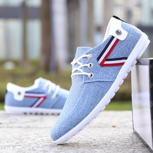 Men's Soft-Soled Canvas Sports And Leisure Shoes