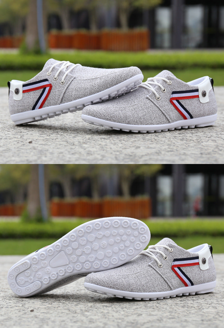 Men's Soft-Soled Canvas Sports And Leisure Shoes