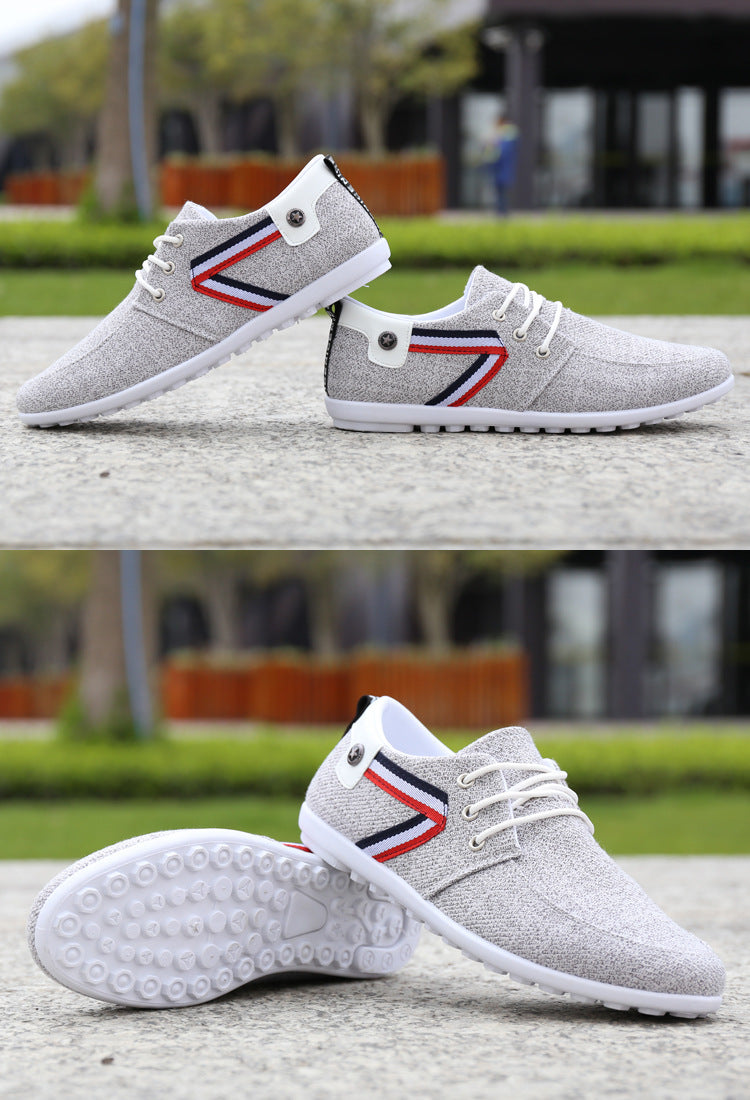 Men's Soft-Soled Canvas Sports And Leisure Shoes