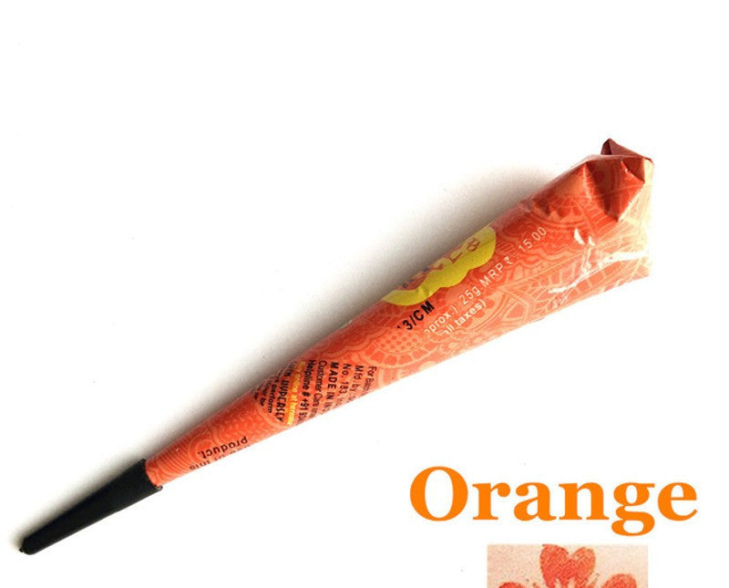 India Henna Tattoo Paste Cone