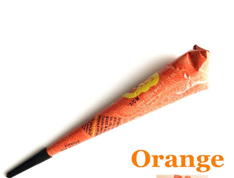 India Henna Tattoo Paste Cone