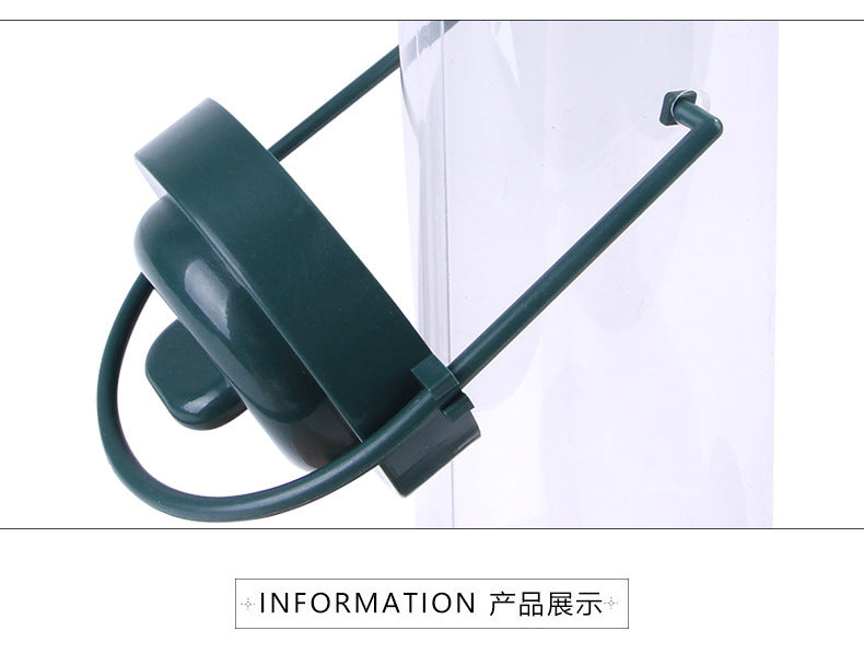 Hanging Garden Plastic Birds Food Dispenser Feeders