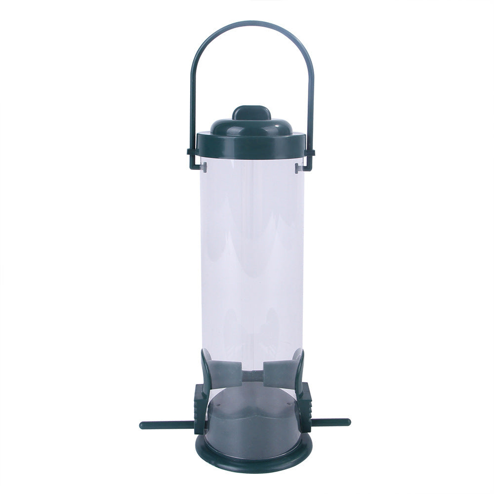 Hanging Garden Plastic Birds Food Dispenser Feeders