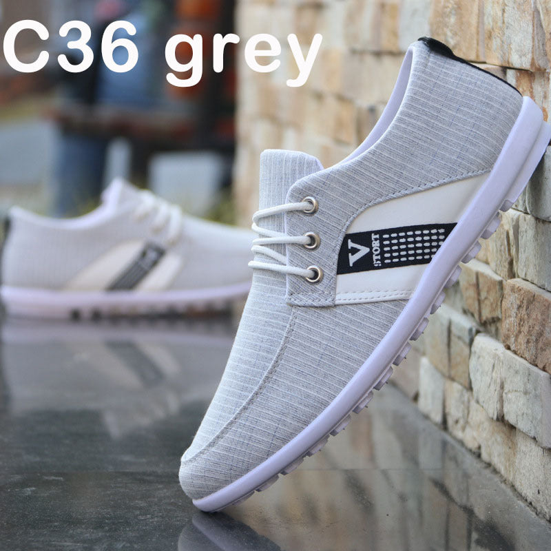 Men's Soft-Soled Canvas Sports And Leisure Shoes