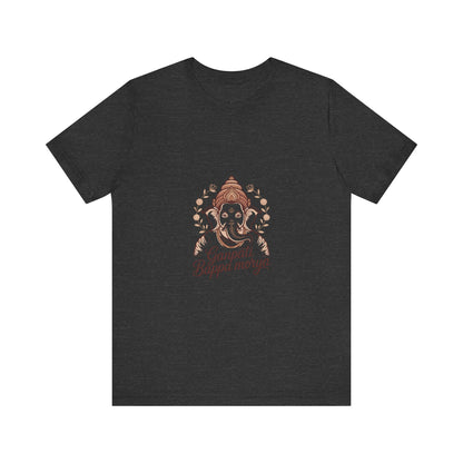 Ganesh Chaturthi T-Shirt, Ganpati Bappa Morya, Devotional Gift, Spiritual Celebration Outfit