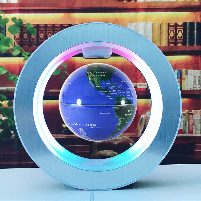 Floating Levitation LED World Map Globe