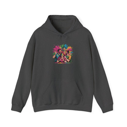 Holi Festival Hoodie, Color Splash Hoodie, Holi Party Hoodie, Festive Outfit