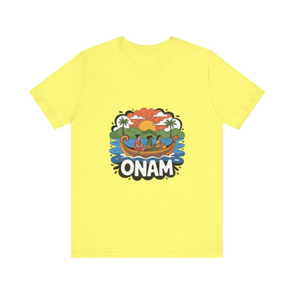 Onam Festival T-Shirt, Gift for Kerala Festival, Celebrate Onam in Style, Traditional Tee