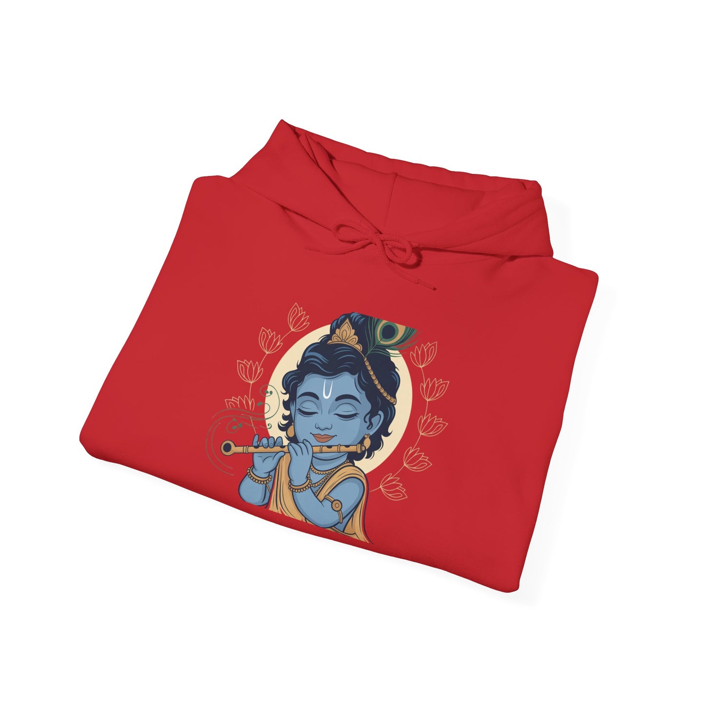 Krishna Janmashtami Hoodie, Lord Krishna Hoodie, Devotional Hoodie, Festive Celebration Wear