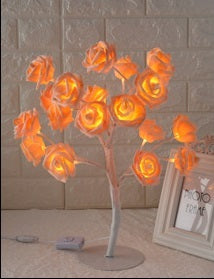 LED Rose Tree Table Lamp