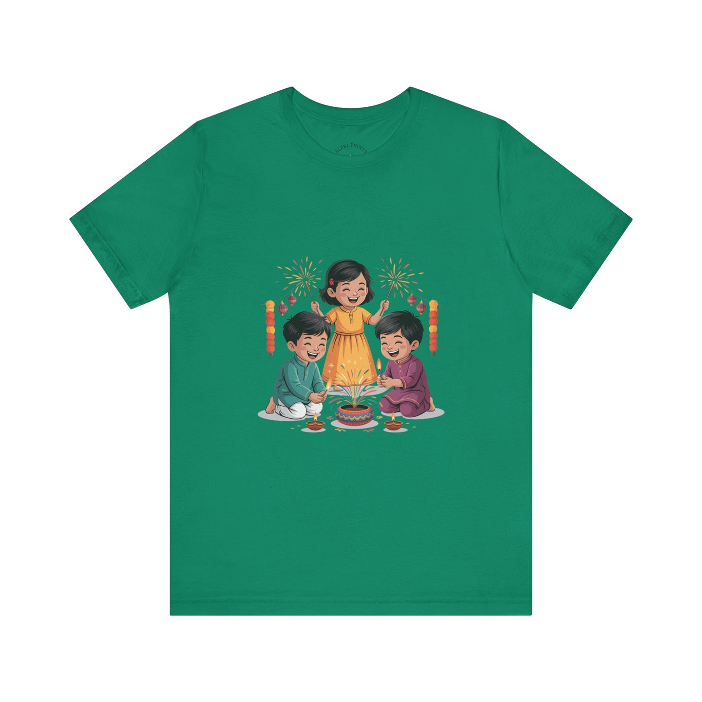 Diwali Festival T-Shirt, Festival of Lights Tee, Festive Wear Gift for Family & Friends