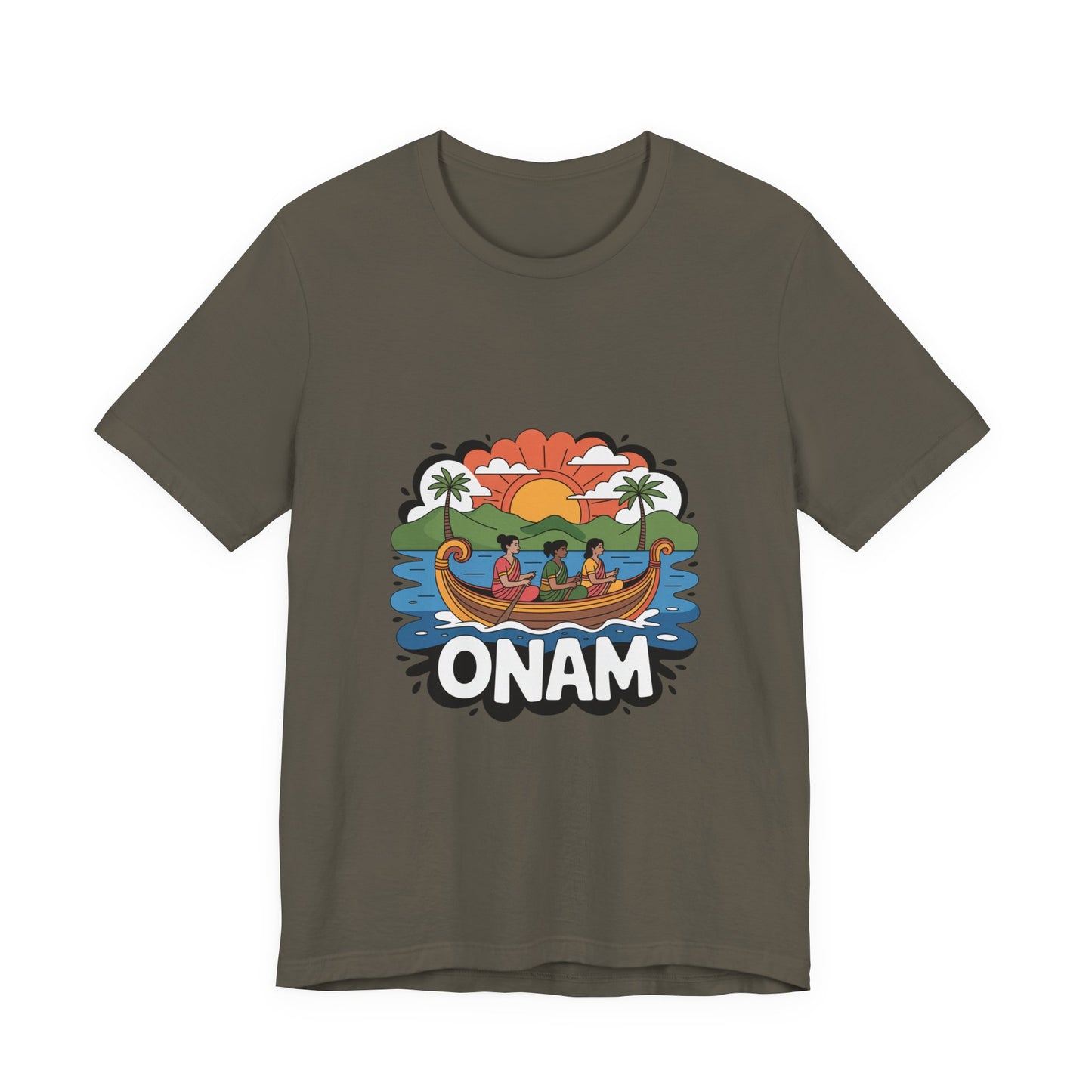 Onam Festival T-Shirt, Gift for Kerala Festival, Celebrate Onam in Style, Traditional Tee