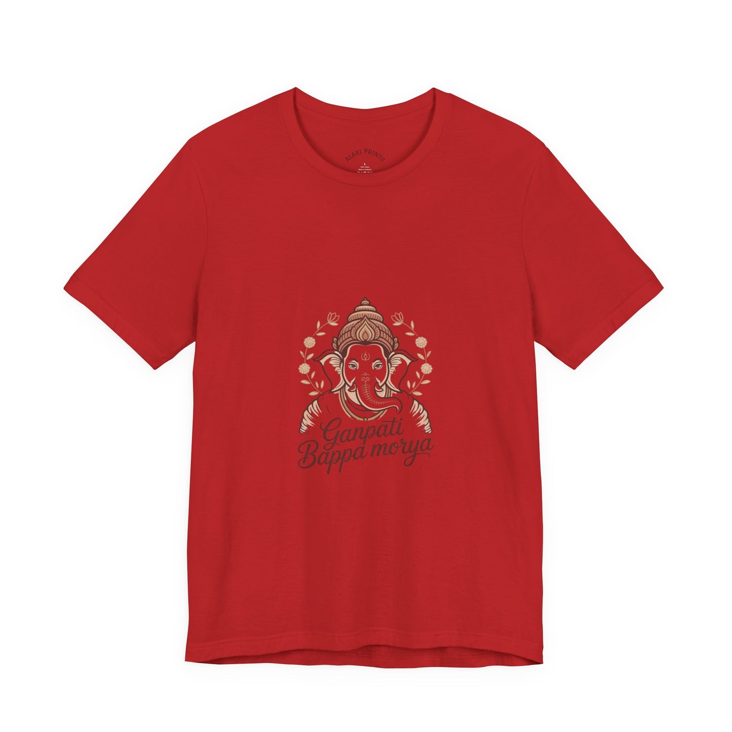 Ganesh Chaturthi T-Shirt, Ganpati Bappa Morya, Devotional Gift, Spiritual Celebration Outfit