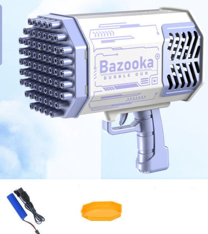 Bubble Gun Rocket Automatic Blower With Light