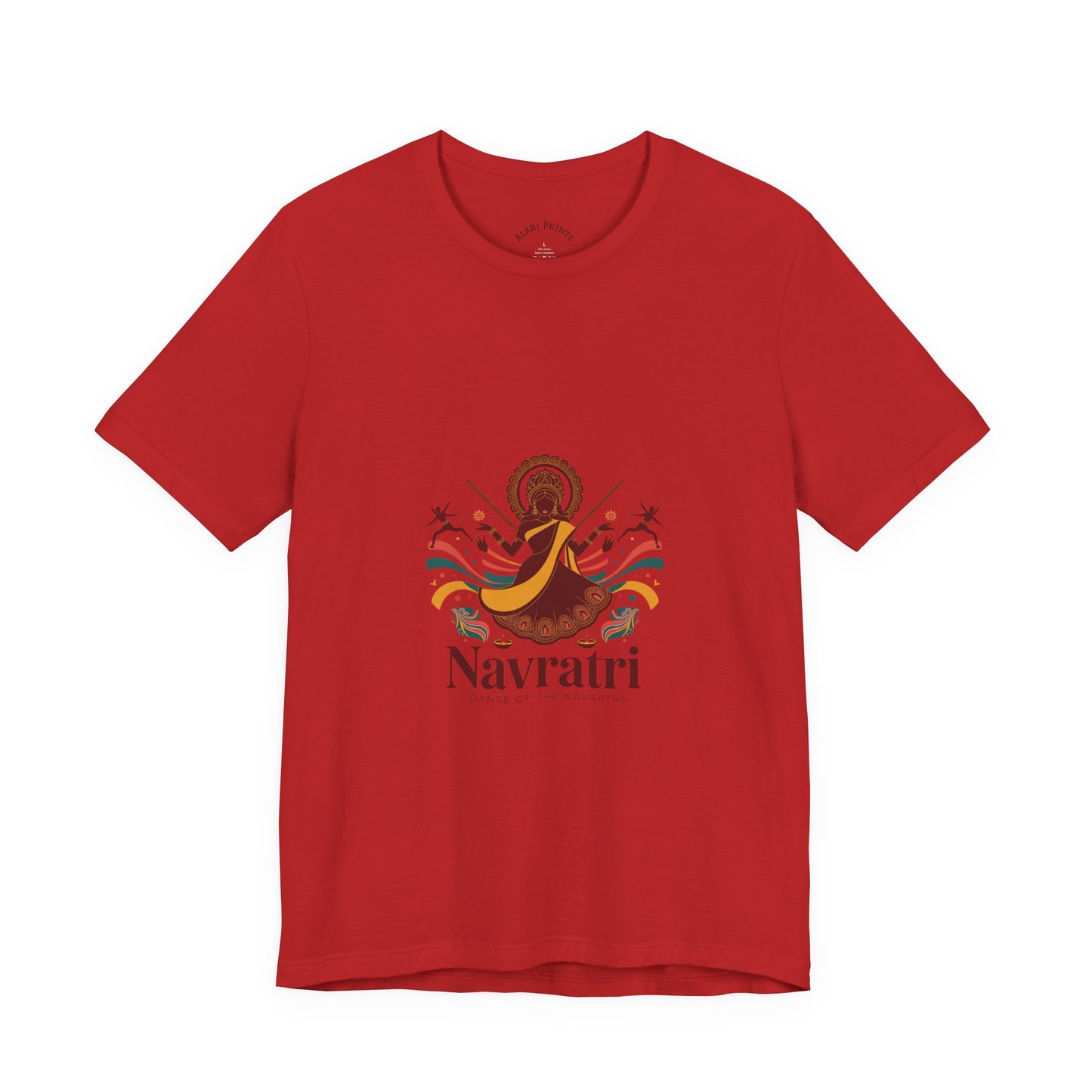 Navratri Festival T-Shirt, Dandiya Garba Tee, Colorful Outfit for Festival Nights