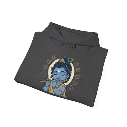 Krishna Janmashtami Hoodie, Lord Krishna Hoodie, Devotional Hoodie, Festive Celebration Wear