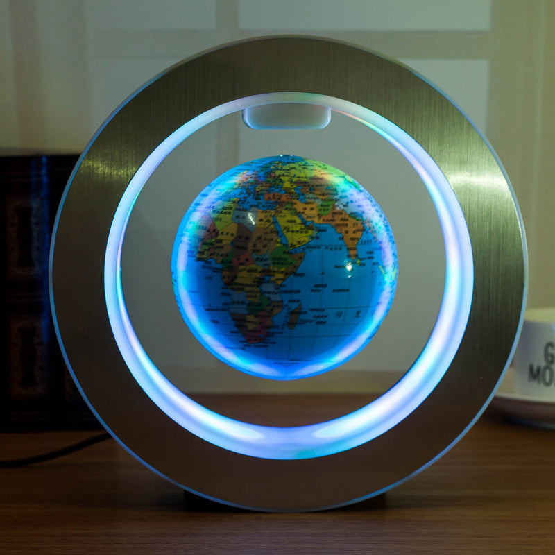 Floating Levitation LED World Map Globe