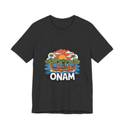 Onam Festival T-Shirt, Gift for Kerala Festival, Celebrate Onam in Style, Traditional Tee