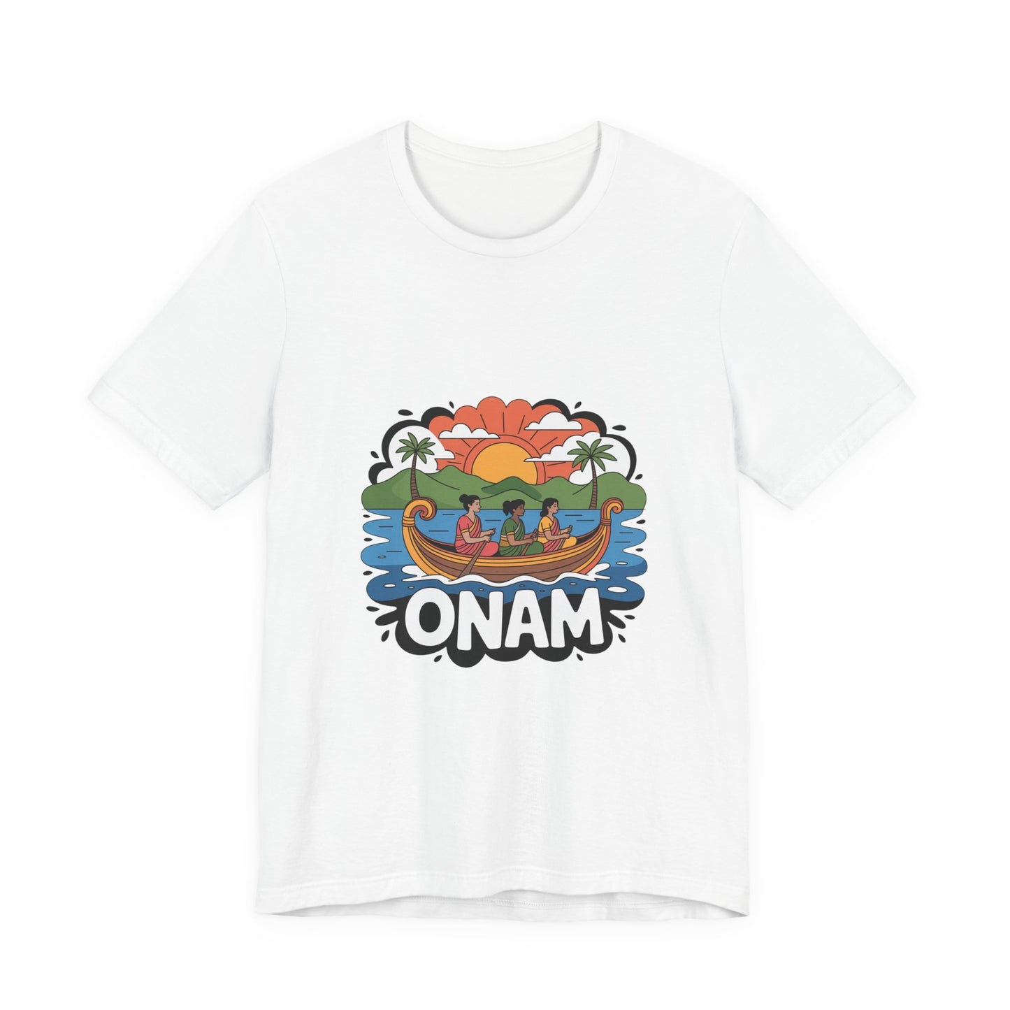 Onam Festival T-Shirt, Gift for Kerala Festival, Celebrate Onam in Style, Traditional Tee