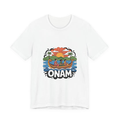 Onam Festival T-Shirt, Gift for Kerala Festival, Celebrate Onam in Style, Traditional Tee
