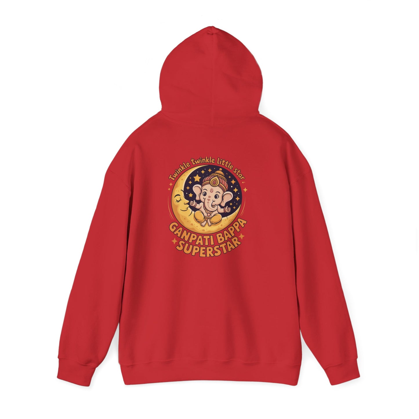 Ganesh Chaturthi Hoodie, Spiritual Wear, Ganpati Bappa Morya Hoodie, Ganpati Festival Outfit