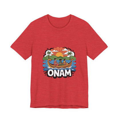 Onam Festival T-Shirt, Gift for Kerala Festival, Celebrate Onam in Style, Traditional Tee