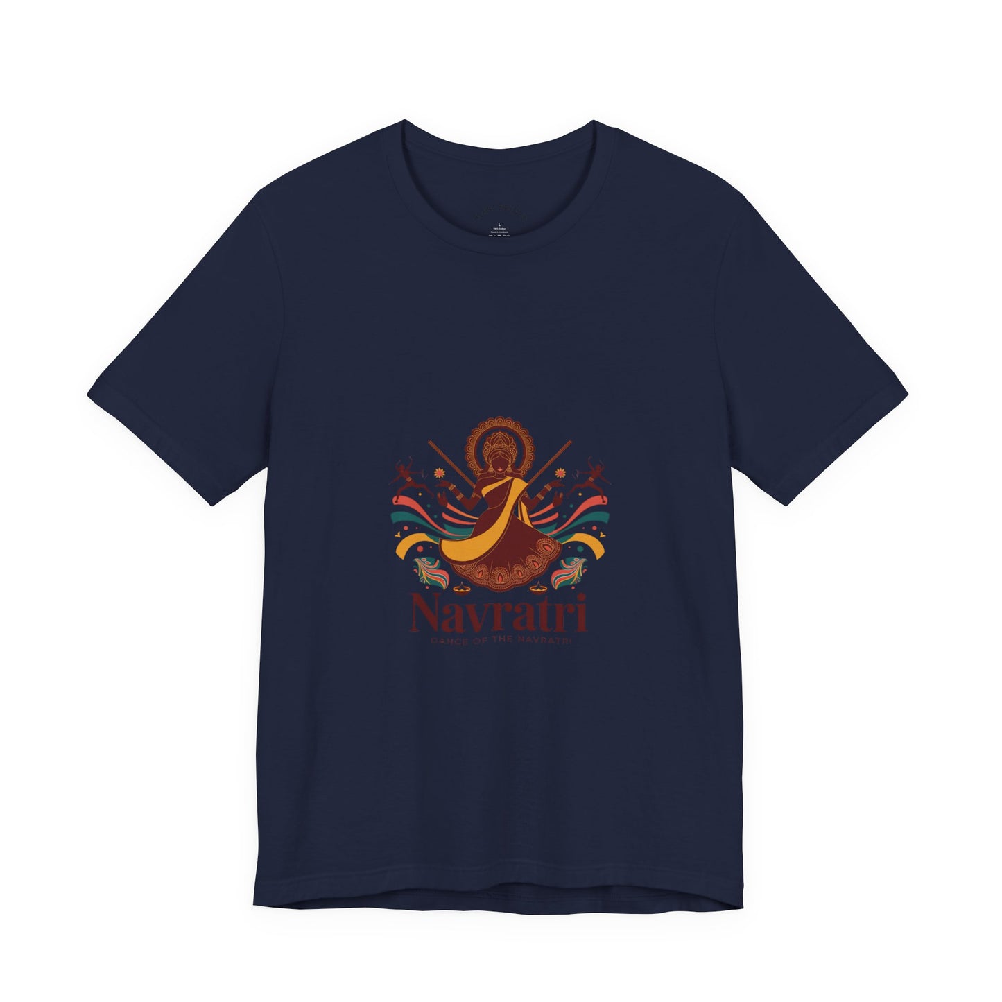 Navratri Festival T-Shirt, Dandiya Garba Tee, Colorful Outfit for Festival Nights