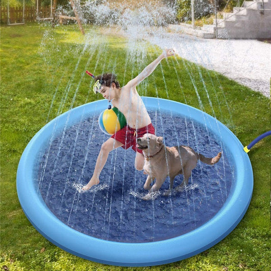 Non-Slip Splash Fountain Pad For Kids And Pets
