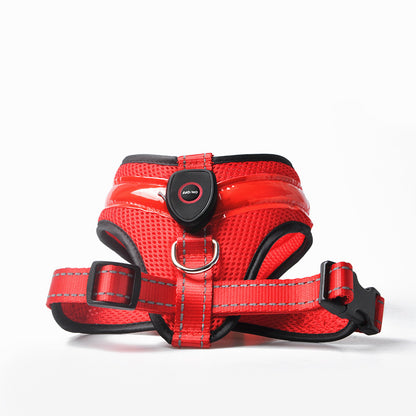 LED Luminous Pet Safety Reflective Harness