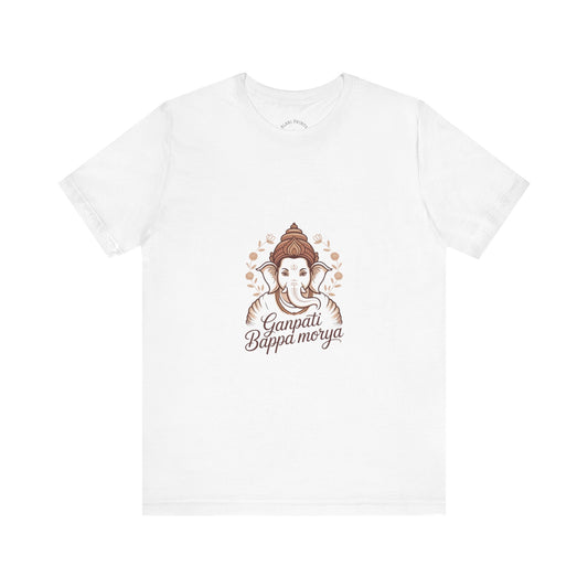 Ganesh Chaturthi T-Shirt, Ganpati Bappa Morya, Devotional Gift, Spiritual Celebration Outfit