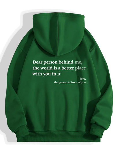 Motivational & Inspirational Printed Unisex Trendy Hoodies