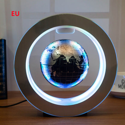 Floating Levitation LED World Map Globe