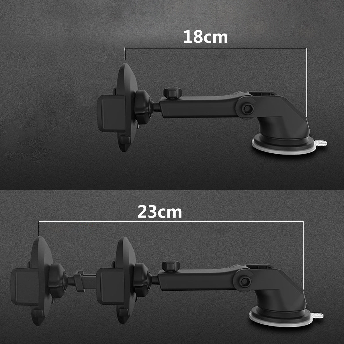Telescopic Car Dashboard Suction Cup Phone Holder
