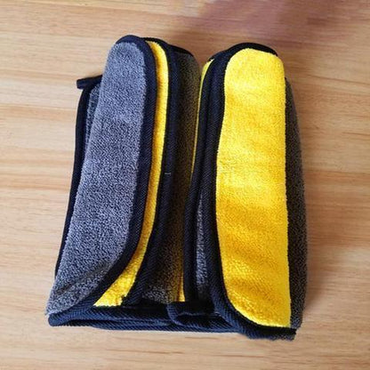 Two-colour Dual-use Cleaning Car Wash Towels Multipack