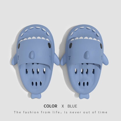 Shark Pool, Shower & Beach Sandal Slippers With Drain Holes