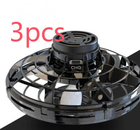Mini Fingertip Gyro Spinner Interactive Toy Drone LED UFO