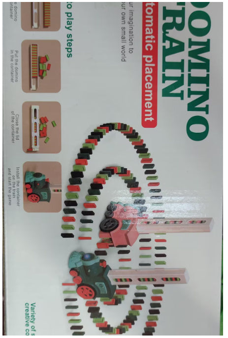 Electric Domino Train Automatic Block Placer
