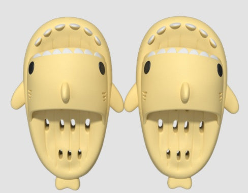 Shark Pool, Shower & Beach Sandal Slippers With Drain Holes