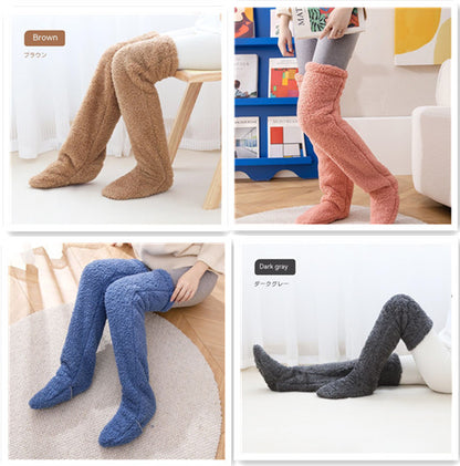 Over Knee Warm High Fuzzy Long Socks