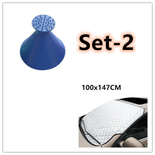 Car Snow & Frost Antifreeze Cover for Front Windshield