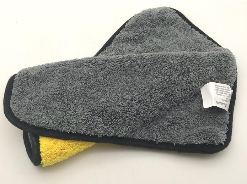 Two-colour Dual-use Cleaning Car Wash Towels Multipack